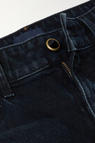 Thumbnail for your product : KHAITE Danielle High-rise Straight-leg Jeans - Dark denim
