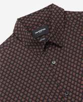 Thumbnail for your product : The Kooples Printed, flowing black cotton shirt