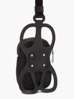 Thumbnail for your product : Prada Triangle Logo-plaque Nylon Pouch Phone Holder - Black