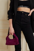 Thumbnail for your product : KHAITE Beatrice Small Knotted Suede Tote