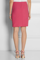 Thumbnail for your product : Moschino Wool and cotton-blend skirt