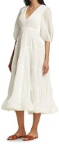 Thumbnail for your product : Zimmermann Pleated Midi Dress