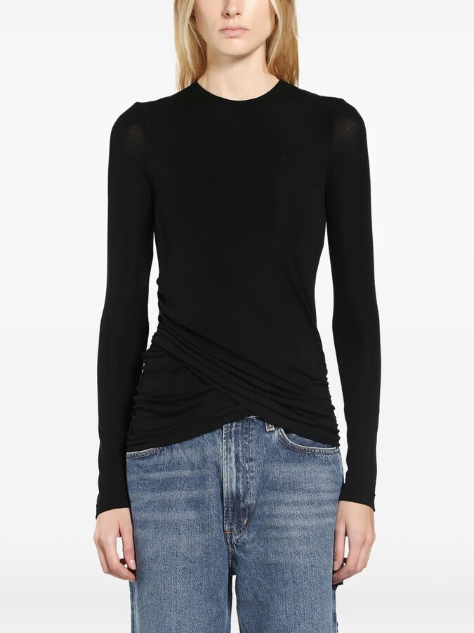 AGOLDE Twist Eve Tee Jersey