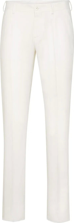 Philipp Plein Linen Tailored Trousers