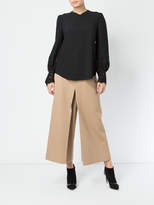 Thumbnail for your product : Chloé laser cut bell sleeved blouse