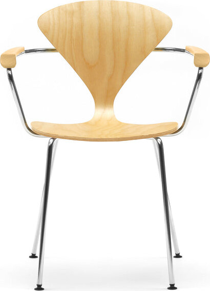 Cherner Chair Company Metal Base Armchair