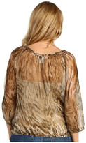 Thumbnail for your product : Lucky Brand Estelle Animal Printed Top