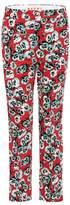 Marni Printed cotton-blend trousers 