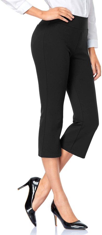 Black capri work pants Outlet