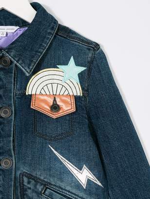 Little Marc Jacobs embroidered denim jacket