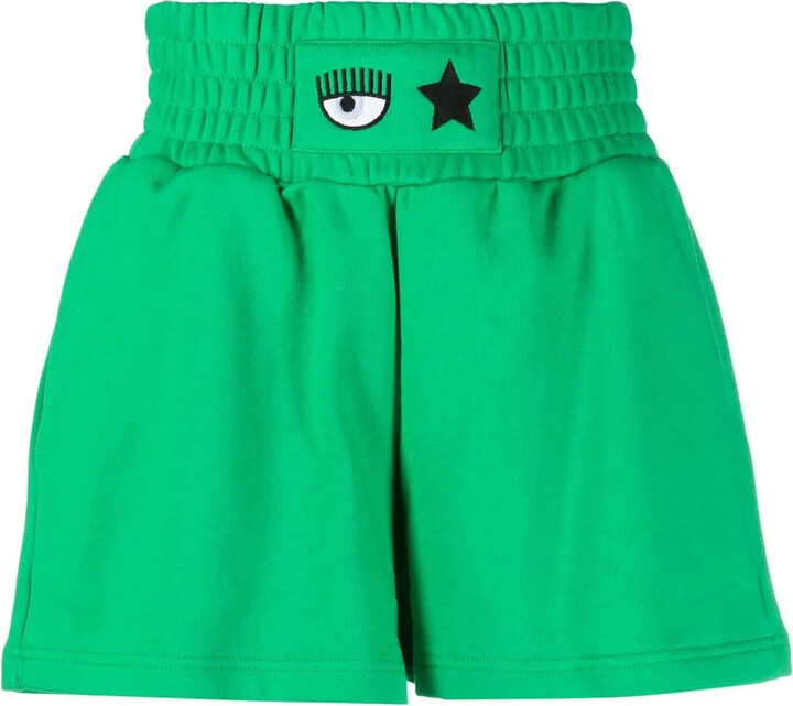 Chiara Ferragni Eye-Like motif shorts