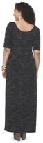 Thumbnail for your product : Mossimo Plus Size Short Sleeve T-Shirt Maxi Dress