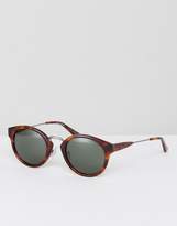 Thumbnail for your product : Levi's Levis Round Sunglasses In Brown