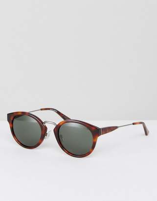 Levi's Levis Round Sunglasses In Brown