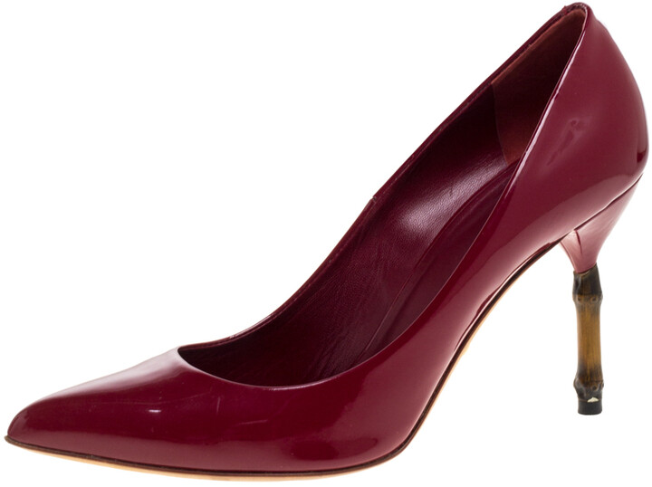 fuschia pumps
