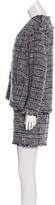 Thumbnail for your product : Chanel Wool-Blend Skirt Suit White Wool-Blend Skirt Suit