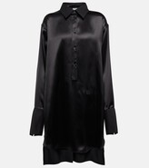 Thumbnail for your product : Loewe Silk satin shirt dress
