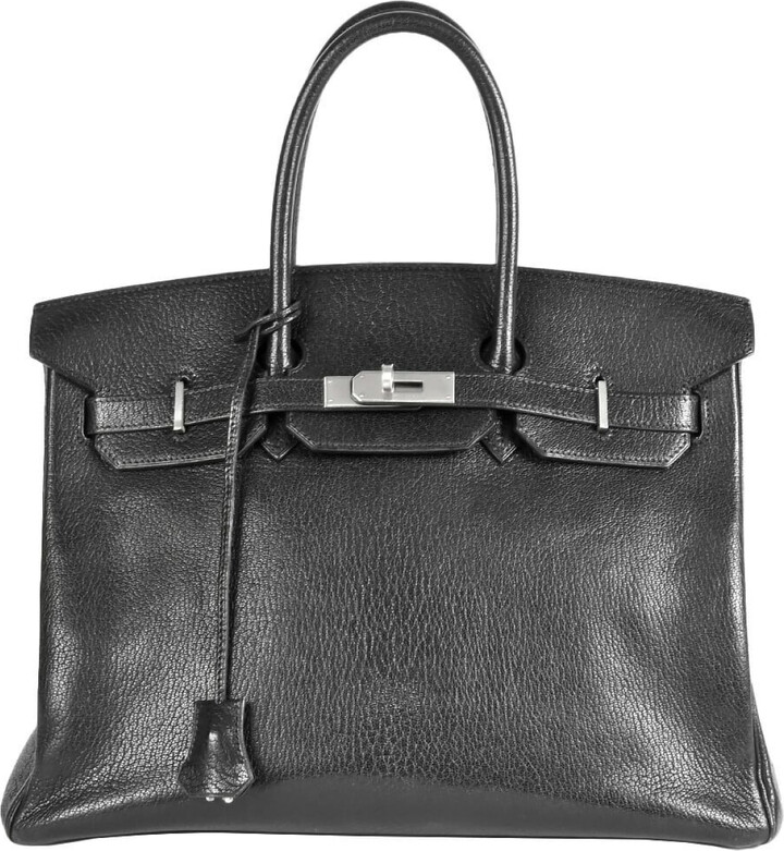 Hermes Birkin 35 leather handbag ShopStyle Shoulder Bags