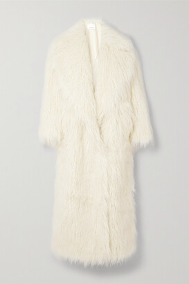The Frankie Shop - Nicole Faux Fur Coat - Off-white