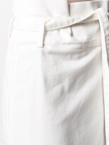 Thumbnail for your product : FEDERICA TOSI High-Rise Straight-Leg Wrap Skirt