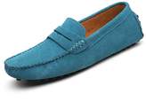 Thumbnail for your product : XiaoYouYu Men's Comfortable Suede Leather Penny Loafers Flat Shoes