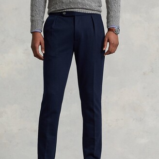 Ralph Lauren Double-Knit Suit Trouser - ShopStyle Dress Pants