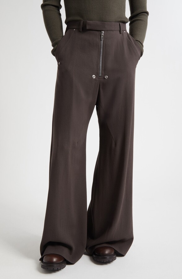 Rick Owens Belas Tailored Wide Leg Pants