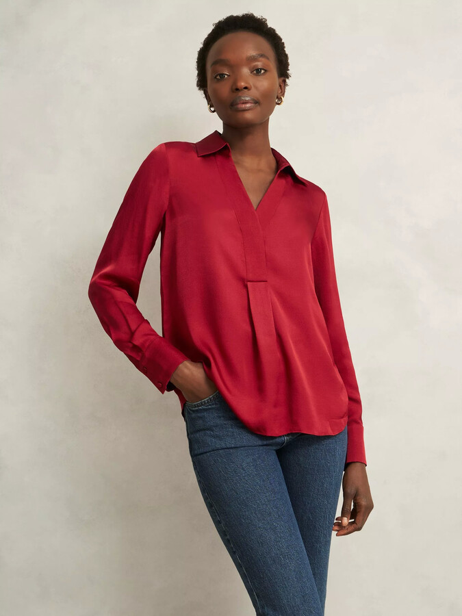 Hobbs London Mischa Roll Neck Top ShopStyle