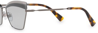 Valentino Eyewear Tinted Cat-Eye Sunglasses