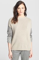 Thumbnail for your product : Max Mara Weekend 'Dandy' Detachable Cowl Cashmere Sweater