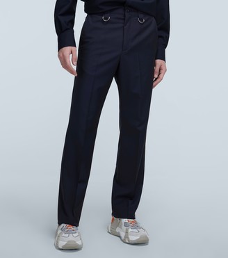 Valentino wool and mohair-blend pants