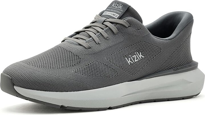 Kizik Athens 2 Knit Hands-free Men's Walking Shoes Smoked Pearl : 10 M, Textile