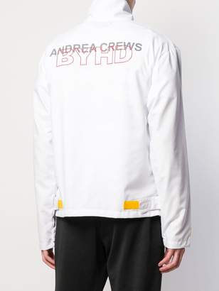 Andrea Crews logo zip up jacket