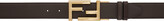 Thumbnail for your product : Fendi Reversible Brown 'Forever Fendi' Belt