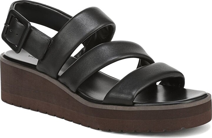 Vince Glyn Shearling Leather Slide ShopStyle Sandals
