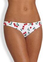 Thumbnail for your product : Shoshanna Cherry-Print Hipster Bottom