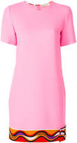 Thumbnail for your product : Emilio Pucci pattern buckle hem dress