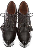 Thumbnail for your product : Givenchy Lace-Up Wedge Booties