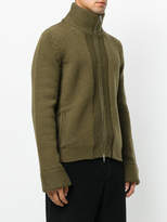 Thumbnail for your product : Maison Margiela knitted zip front cardigan