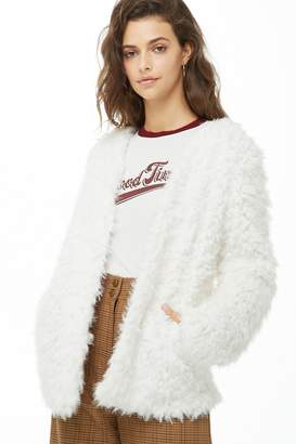 forever 21 fluffy jacket
