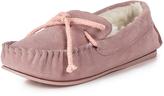 Thumbnail for your product : Dunlop Suede Moccasin Slippers
