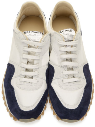 Spalwart Grey and Navy Marathon Trail Low WBHS Sneakers