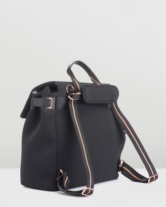 Storksak Women's Black Nappy bags - St James Backpack Nappy Bag