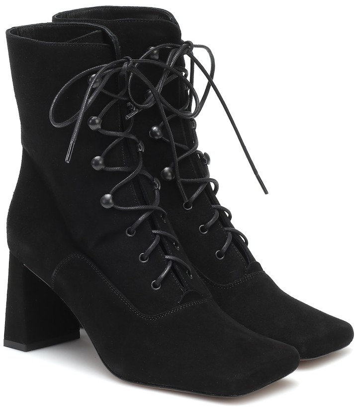 Suede Lace Up Boots | Shop the world's largest collection of fashion |  ShopStyle UK