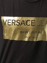 Thumbnail for your product : Versace Jeans metallic logo print T-shirt