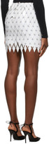 Thumbnail for your product : Paco Rabanne White Linked Diamond Disc Skirt