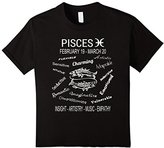 Thumbnail for your product : Women's Pisces Horoscope Star Sign T-Shirt Medium