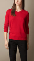 Thumbnail for your product : Burberry Cotton Cashmere Needlepunch Sweater
