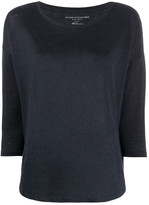 Thumbnail for your product : Majestic Linen Blend Loose-fit T-shirt