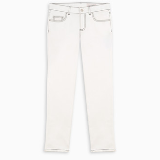 Alexander McQueen Low rise cropped jeans
